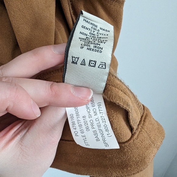 Bob Timberlake Genuine Suede Jacket Size L - Picture 5 of 8